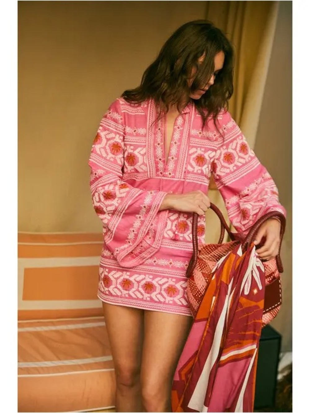 Worn once Johanna Ortiz Pink dress